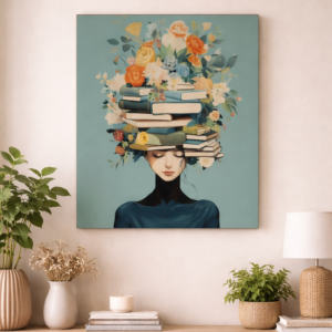 Cuadro decorativo "Ideas que Florecen"