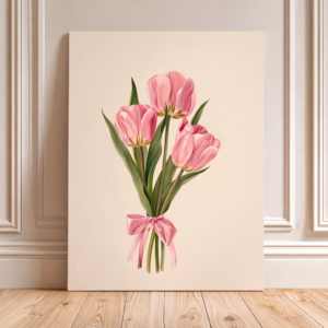 Cuadro decorativo "Tulipanes"