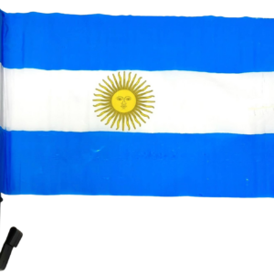 Banderita Argentina Soporte Ventana Auto