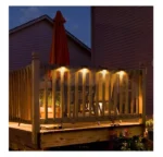 X4 Lampara Solar Led - escalera jardín exterior con sensor - Imagen 3