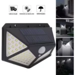 Panel Reflector Solar 100 LED - Sensor Movimiento