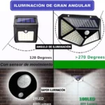 Panel Reflector Solar 100 LED - Sensor Movimiento - Imagen 3